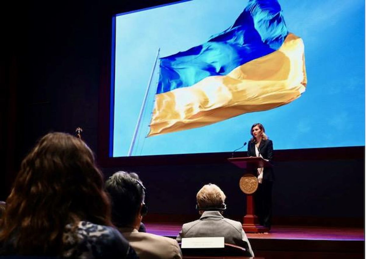 Ukrainian first lady to US Congress: 'Stop this terror'