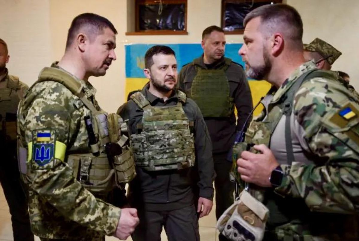 Zelensky visits Ukraine's east, fires Kharkiv security chief