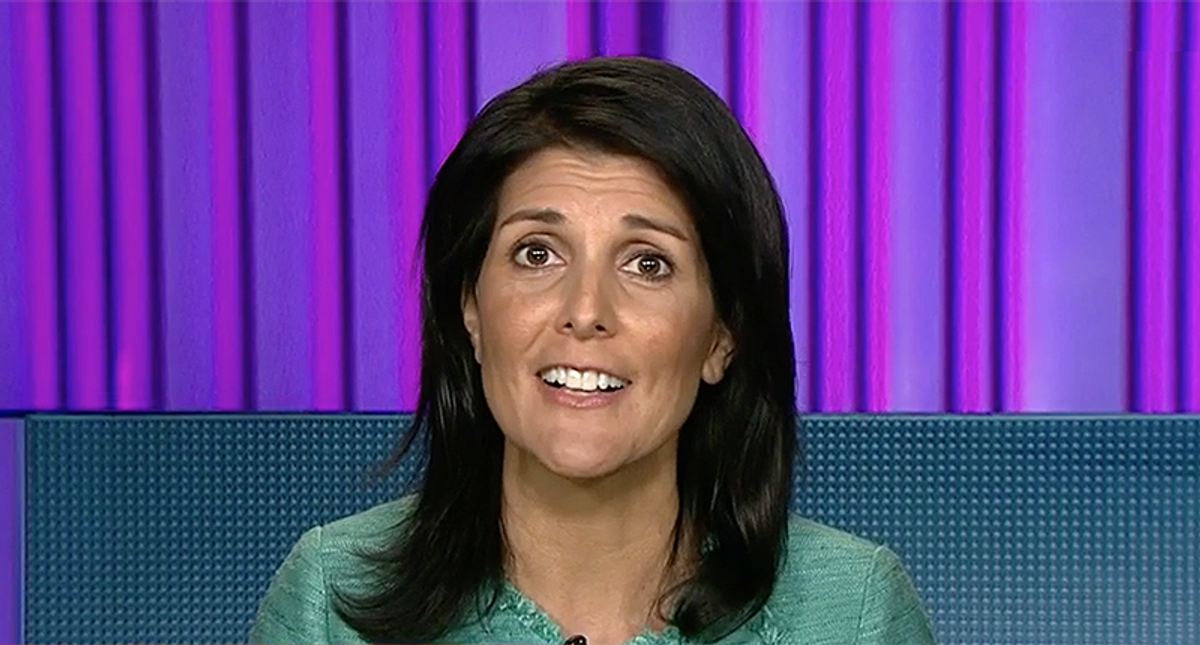 Nikki Haley is spreading myths for white people that cover up the truth of her own personal history