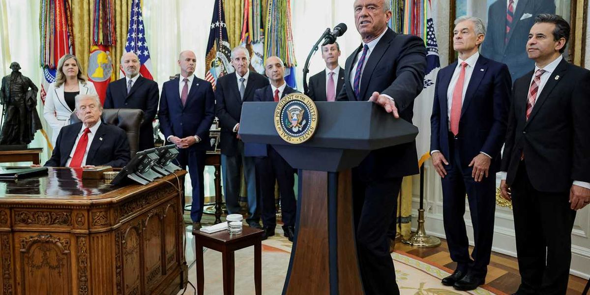 Watch: RFK Jr. flees as colleague has medical emergency at White House