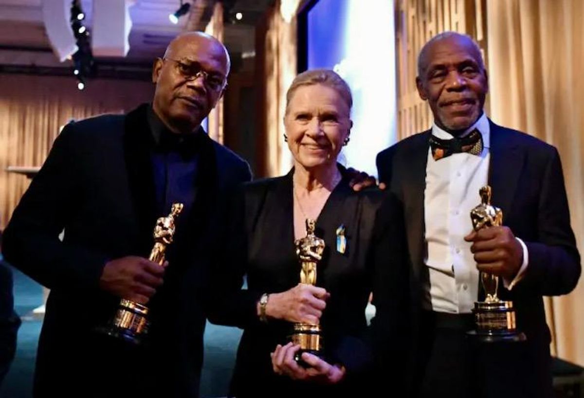 Box office titan Samuel L Jackson receives honorary Oscar