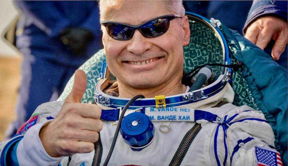 In space, Russians and Americans remain 'dear friends': astronaut
