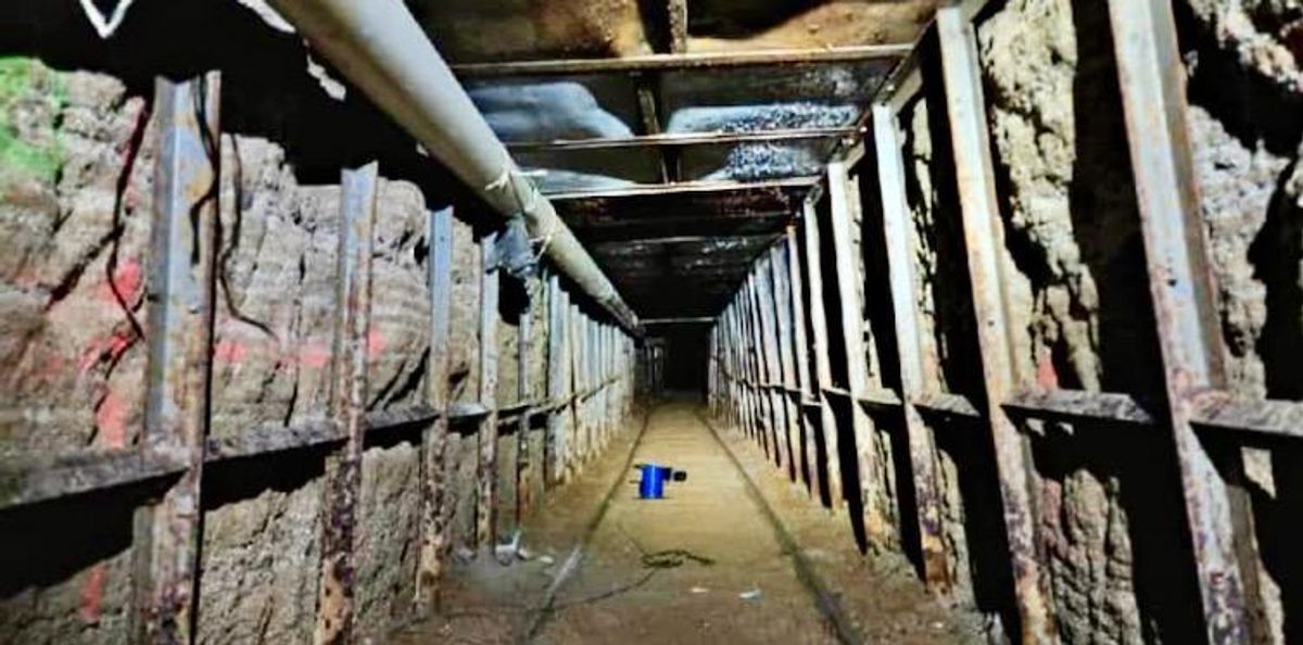 Railway tracks and A/C: drug tunnel busted on US-Mexico border
