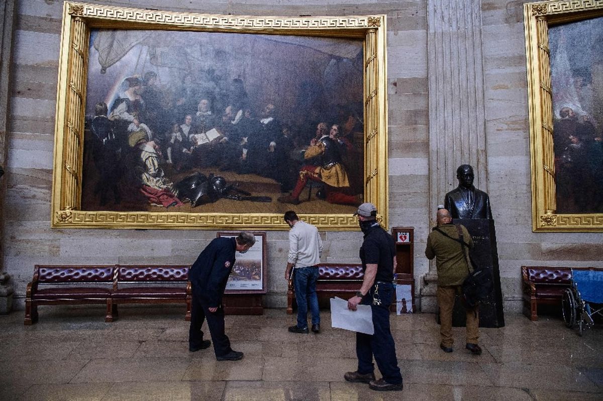 Michigan painter 'Vango' charged for taking part in Capitol riot