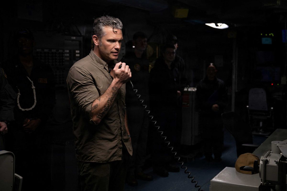 Soldiers scramble to escape Pete Hegseth’s ‘grotesque public spectacle’: report