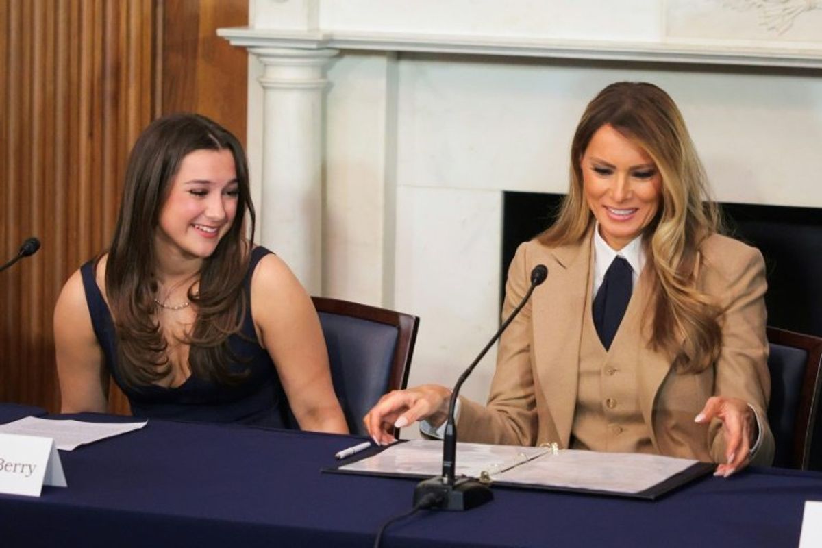 US first lady backs deepfake porn bill in first solo engagement