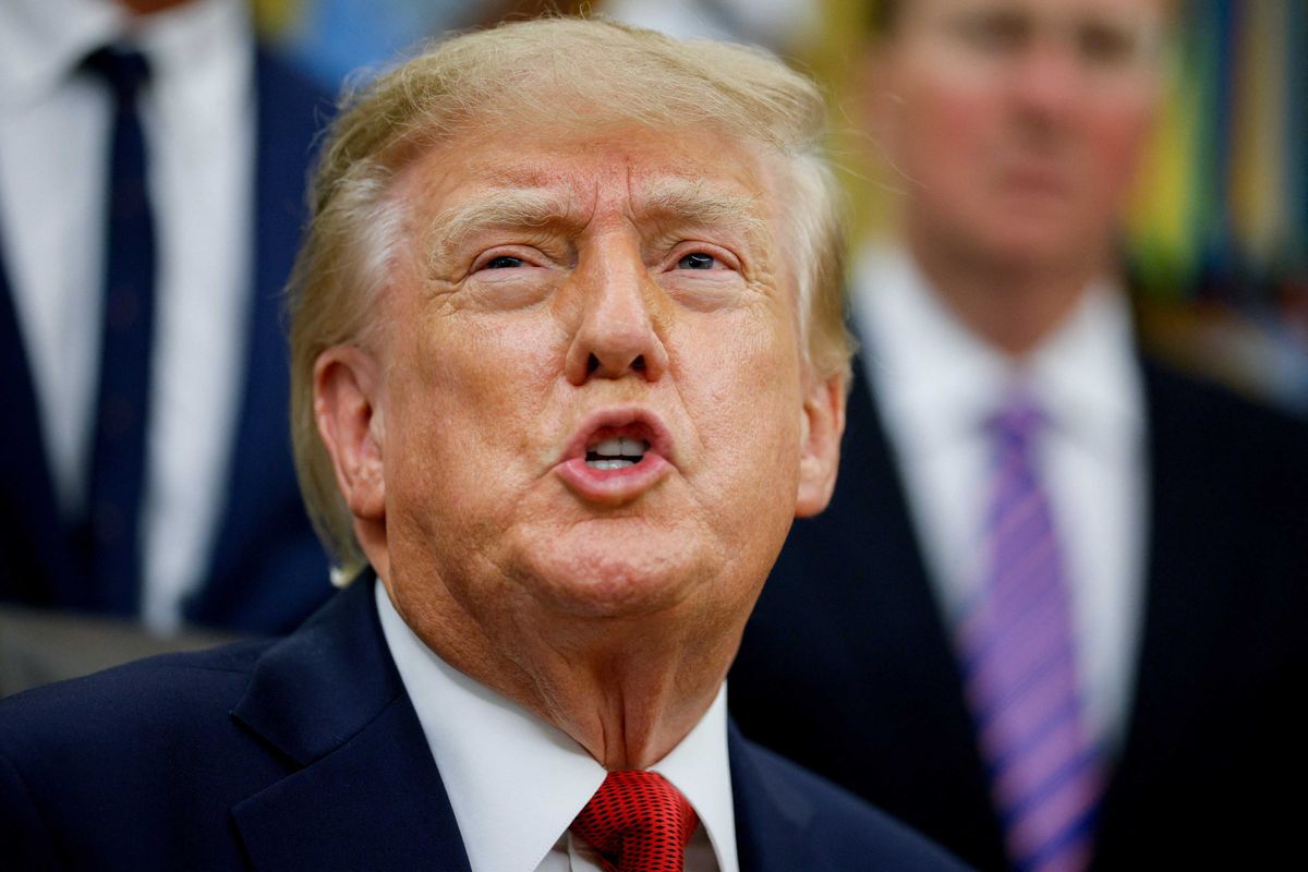 ‘You’re terrible’: Trump lashes out at female reporter when asked about media ban
