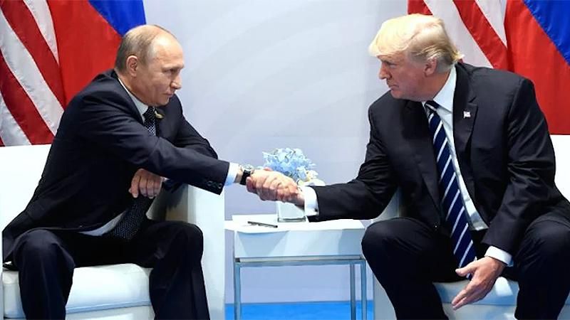 Russian President Vladimir Putin and US President Donald Trump