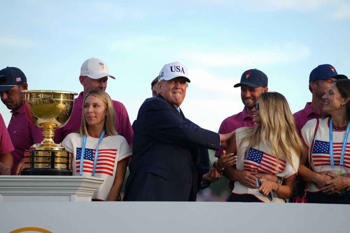 'Good grief': Golfer ridiculed after giving Trump 'all the credit' for comeback win