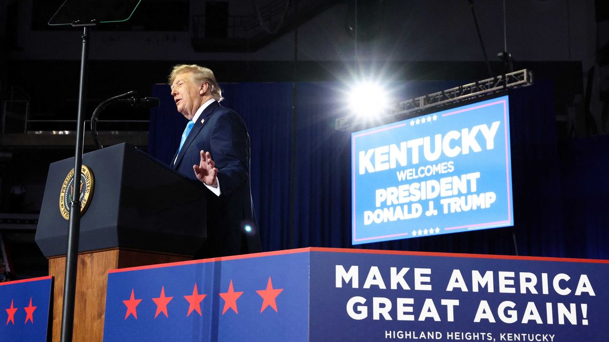 Trump campaign speech stopped cold by another red state protester