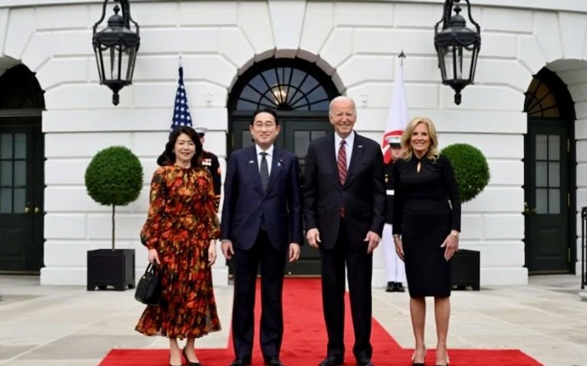 Biden treats Japan PM to state visit with eye on China
