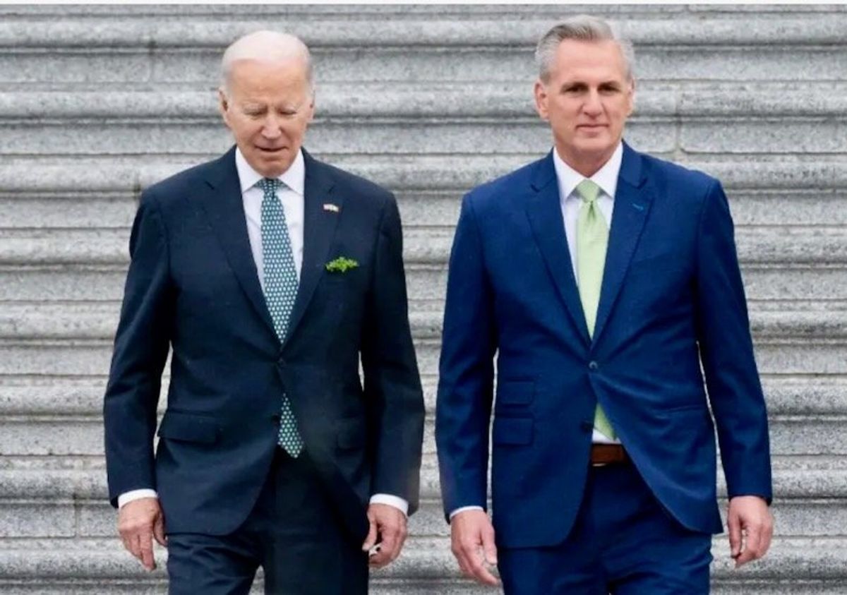 Biden meets Republican leaders in debt limit standoff