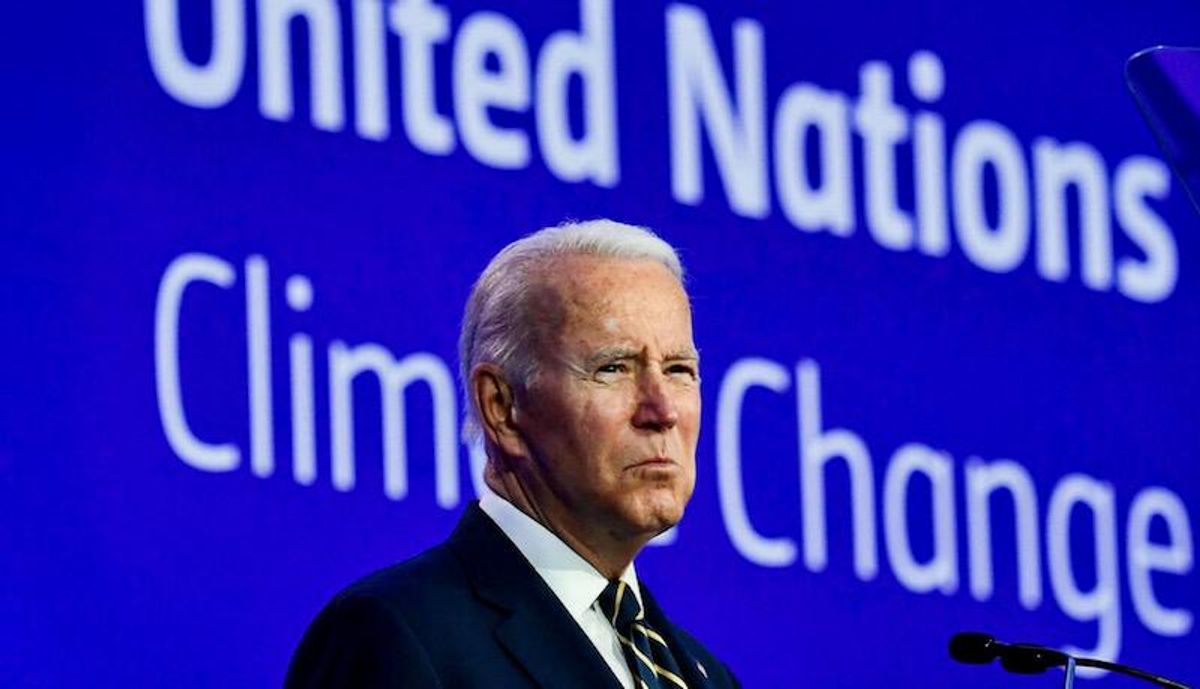 Biden apologizes for Trump exit from climate accord