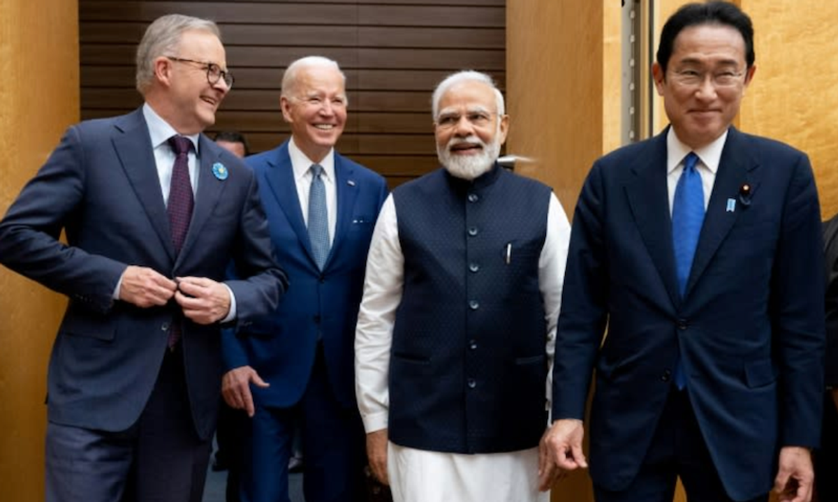 Biden opens home to 'Quad' leaders for farewell summit