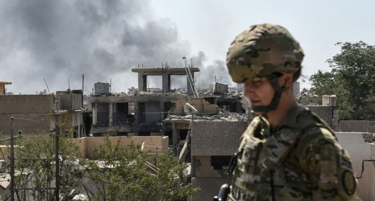 U.S. retaliates as three troops wounded in attack in Iraq