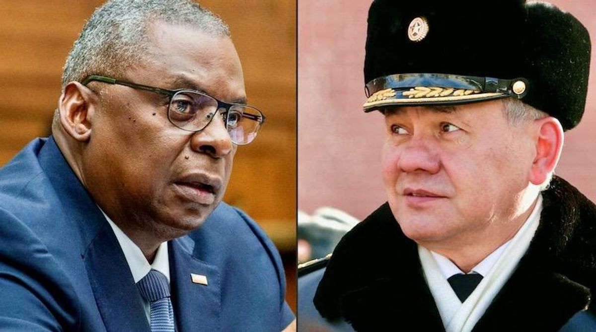 Pentagon chief urges 'immediate' Ukraine ceasefire in call with Russian counterpart