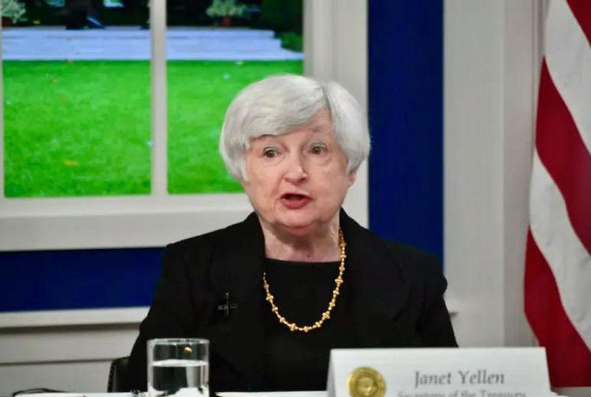 Yellen sees US inflation moderating by mid-to-late 2022