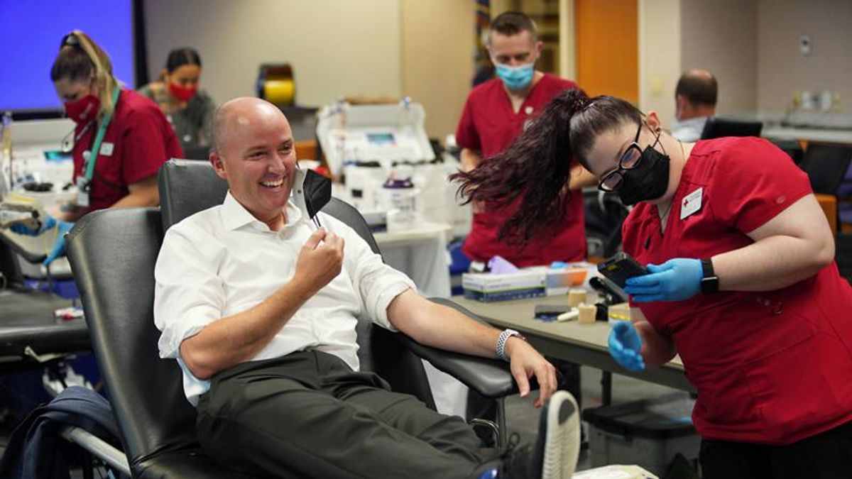 Utah governor clarifies ‘inarticulate statements' on masks as hospitals are 'overflowing' with young people