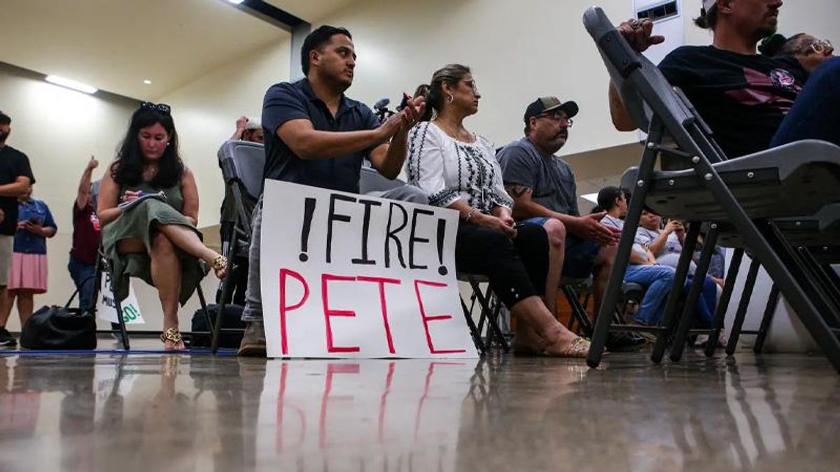 'We’re not done': Uvalde residents say the fight for accountability won’t stop with Pete Arredondo’s firing