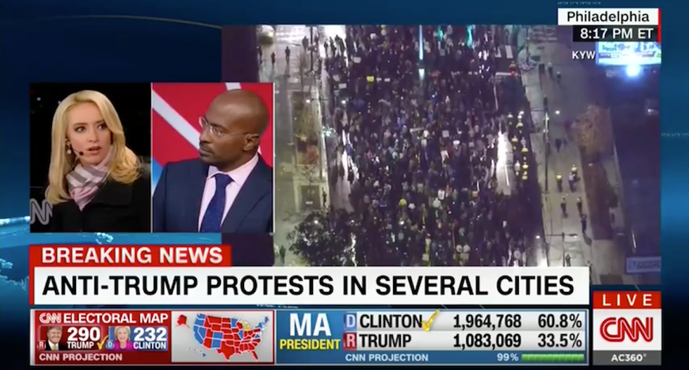 'Back off!': CNN panel explodes after Kayleigh McEnany complains the left isn't getting behind Trump