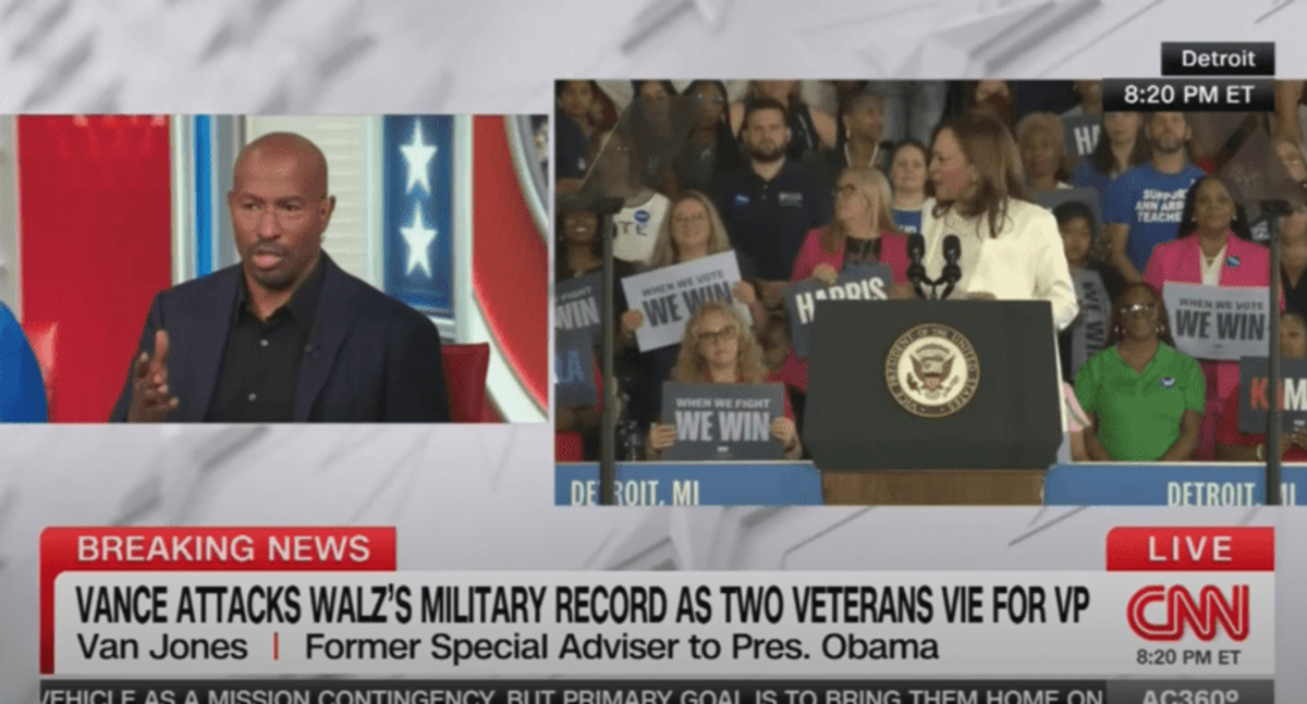 Van Jones: Tim Walz may have been 'loose with his language' on military service