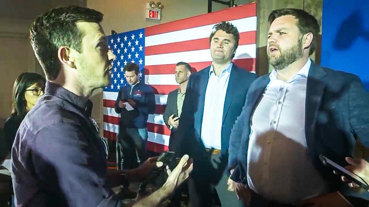 Watch: Reporter clashes with J.D. Vance for 'propagating and promoting white resentment'