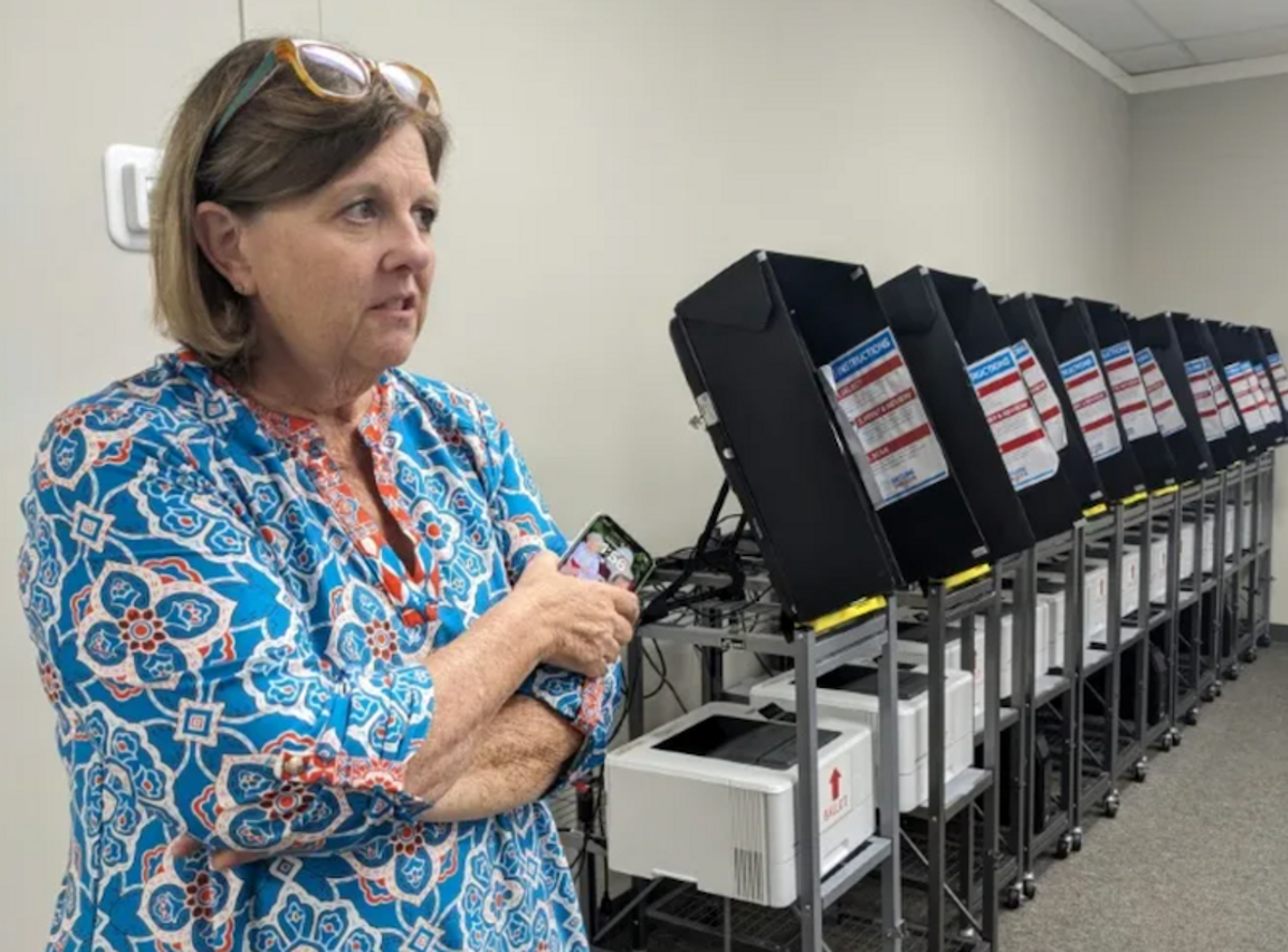 In swing state Georgia, last-minute election rules stir controversy