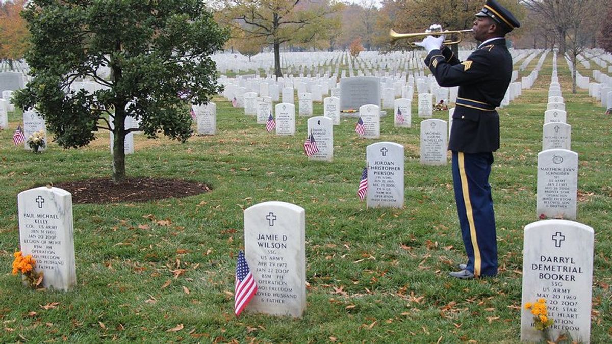 Ex-Trump official: Arlington thumbs-up pic was 'narcissism to the point of sociopathy'