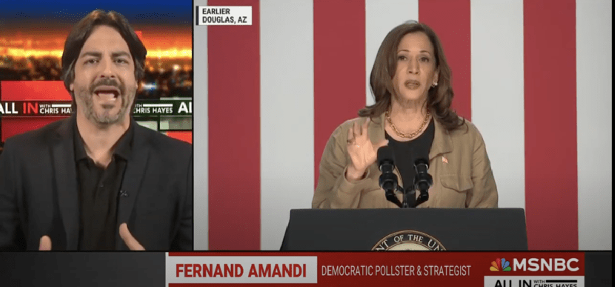 'Off the charts extraordinary': Strategist heaps praise on Harris after border speech