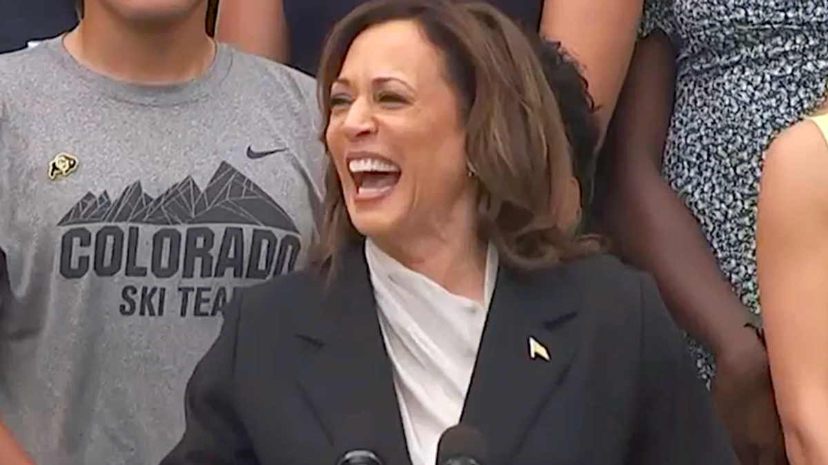 'You may clap': Kamala Harris makes first remarks since Biden quit race