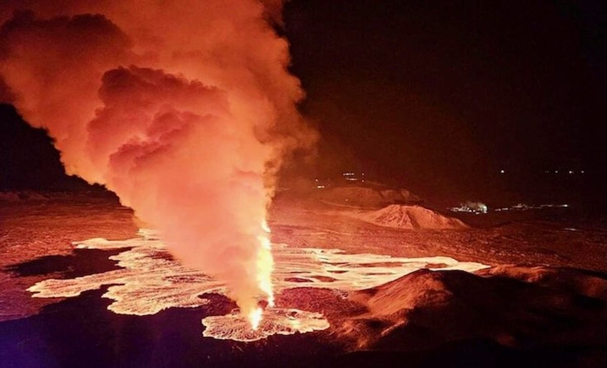 Lava flows for third time on volcano-hit Iceland peninsula