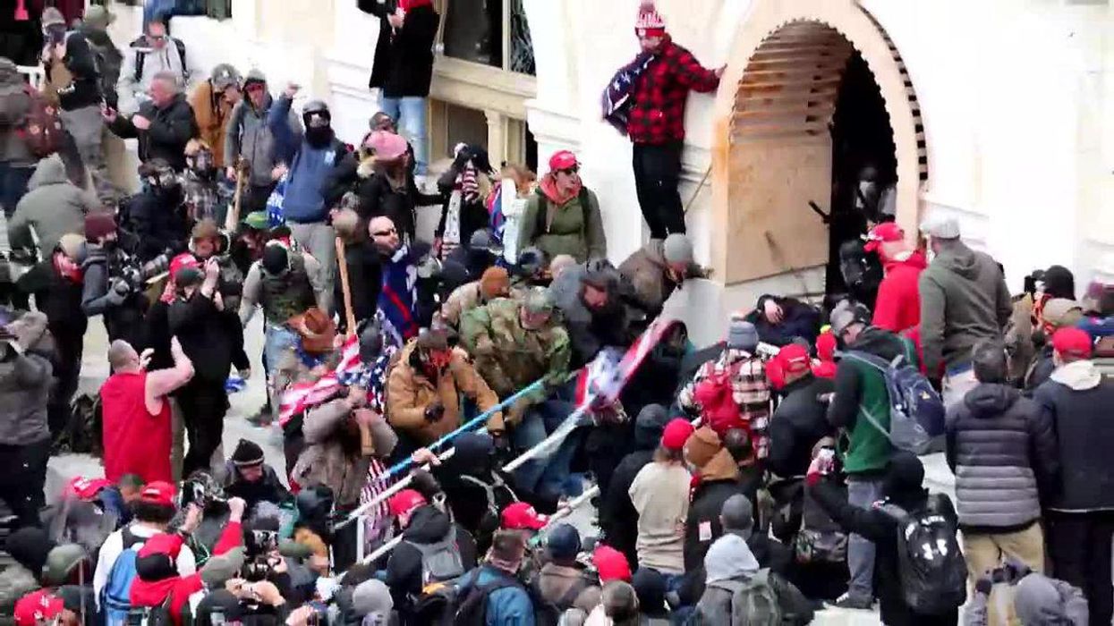 'Um, so you already have the picture': Capitol rioter facing 20 years tried to talk his way out of arrest