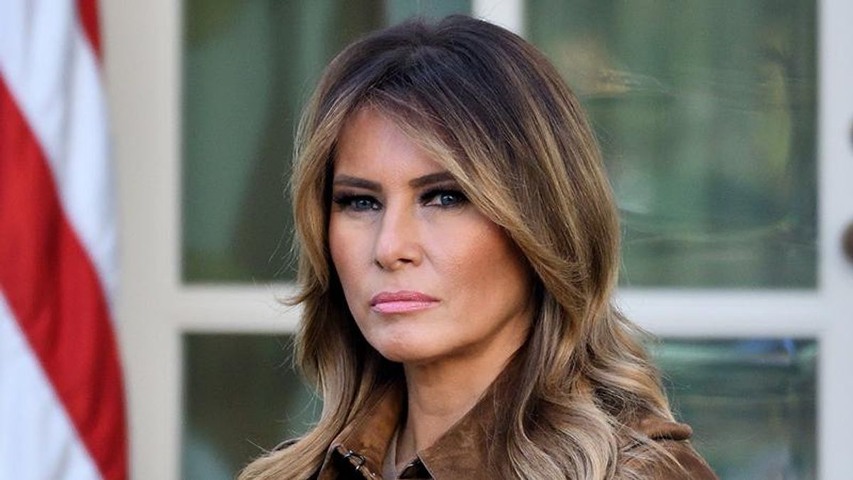 Melania slammed for not wearing black at Rosalynn Carter's funeral