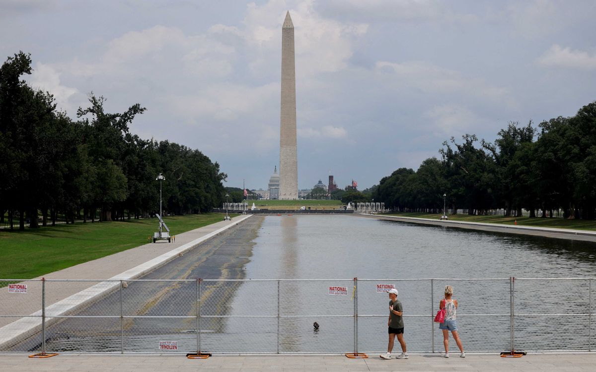 Trump melts down at 'shaky' ABC anchor reporting on latest Reflecting Pool saga