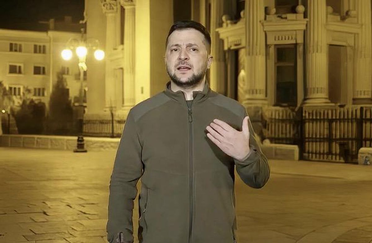 EU chief visits Ukraine as Zelensky says world must not look away