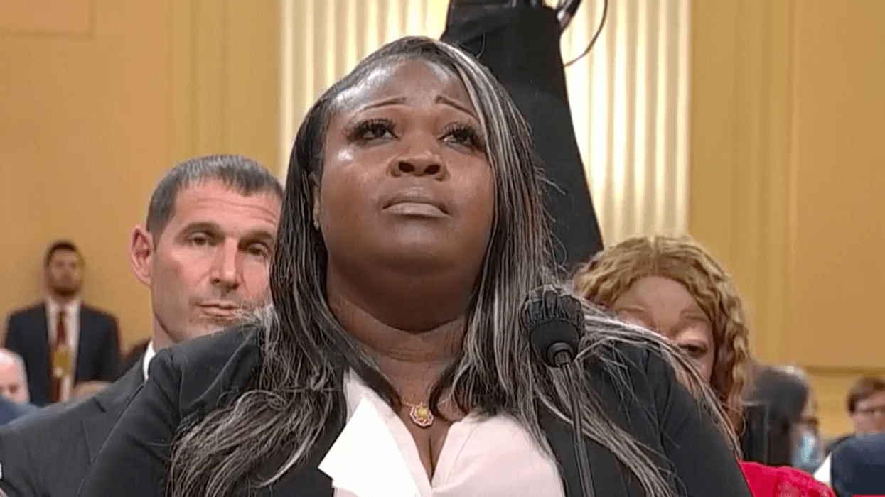 Georgia election worker tears up as she describes her grandmother being attacked by Trump supporters