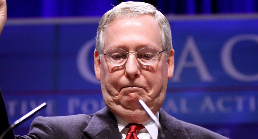 Trump removed attack on McConnell’s chins from incendiary statement: report
