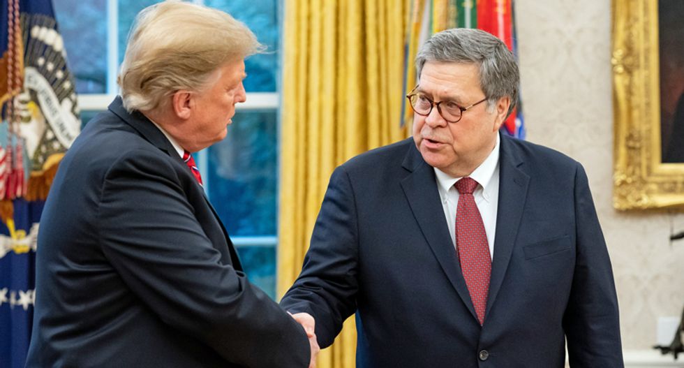 Epic Rachel Maddow explainer shows how Bill Barr and Donald Trump just got caught