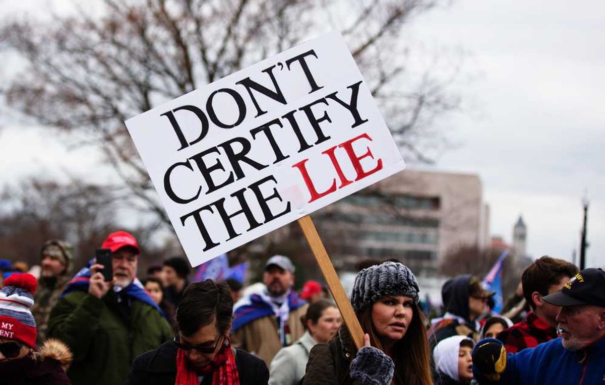 Embittered 'Stop the Steal' truthers train their fire on MAGA's saboteur: Trump