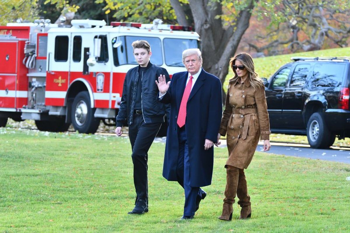 Barron Trump's love life stifled by business and 'family who dotes on him': report