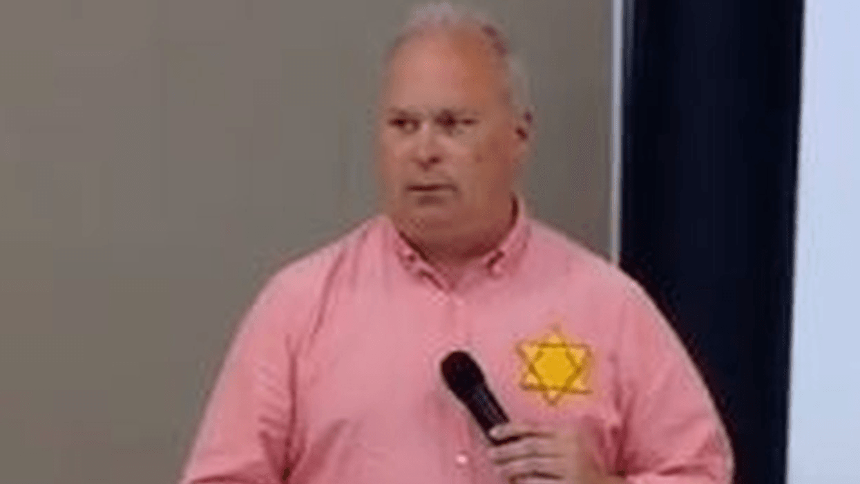 ‘Idiot’ GOP lawmaker ignites fury after wearing Star of David to protest COVID-19 vaccine rules and declaring ‘we're all Jews’