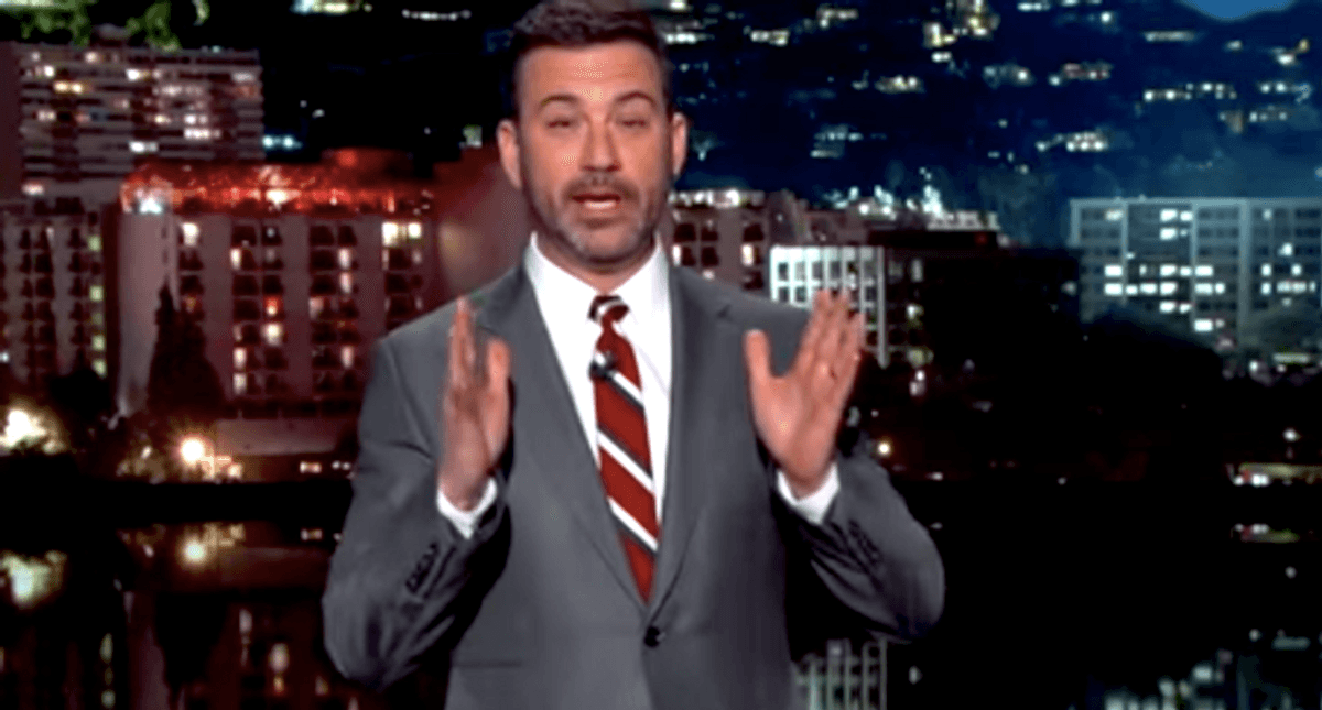 WATCH: Jimmy Kimmel mocks 'soppy bag of phlegm' Tucker Carlson