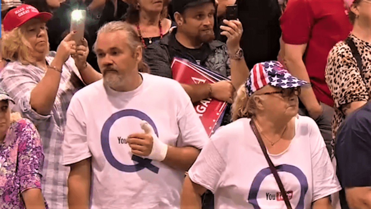 QAnon power struggle gets ugly as 'grifter influencers' lose control and brazen anti-Semites take over: reporter