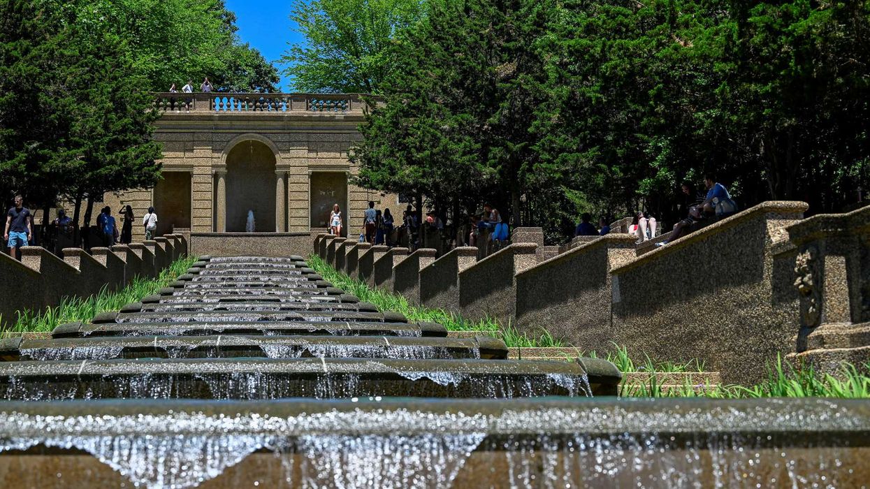 Unfolding disaster in DC as water turns brown at Trump's 'completely renovated' park