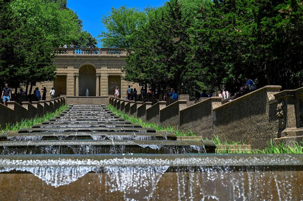 Unfolding disaster in DC as water turns brown at Trump's 'completely renovated' park