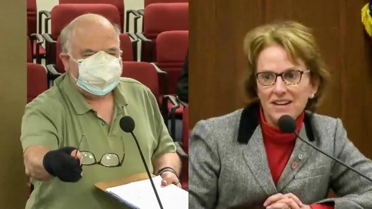 'Wendy Rogers, you're a joke!' Election worker shouts down pro-Trump lawmaker at Arizona hearing