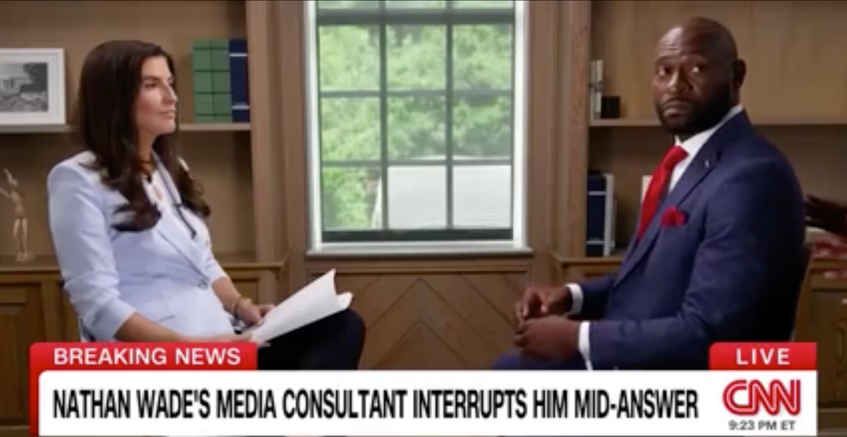 Watch: Moment Trump Georgia prosecutor's team stops him mid-interview