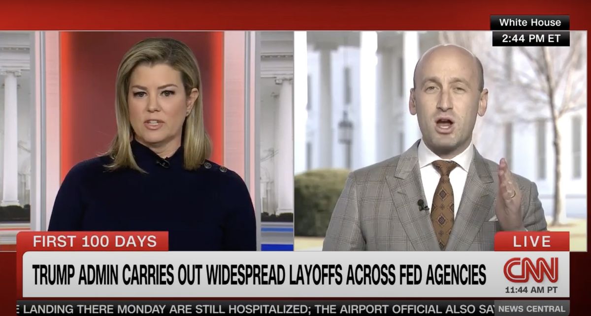 'Stephen, let's calm down': Yelling Trump aide berates host as he loses cool live on CNN
