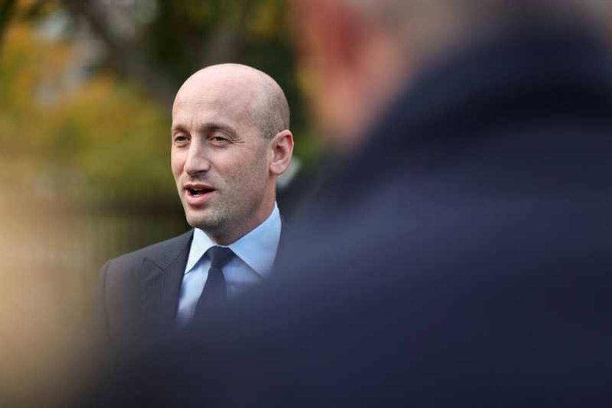 Stephen Miller has activist's phone seized as incendiary leaflets sent to neighbors