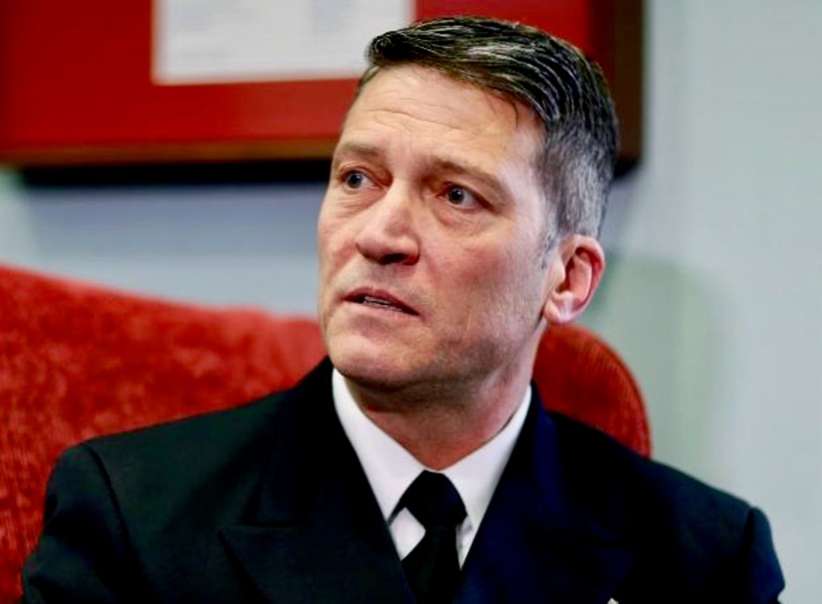 ‘Sit this one out, Candyman': Trump White House physician slammed for calling Biden stumble a 'red flag'